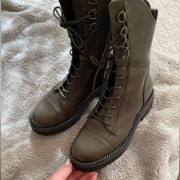 SAM EDELMAN LENLEY COMBAT BOOT - Picture 3 of 9